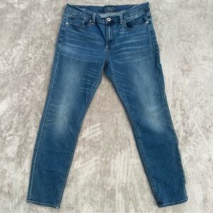 Lucky Brand Sofia Skinny Women’s Blue Denim Jeans Size 14/32 pockets